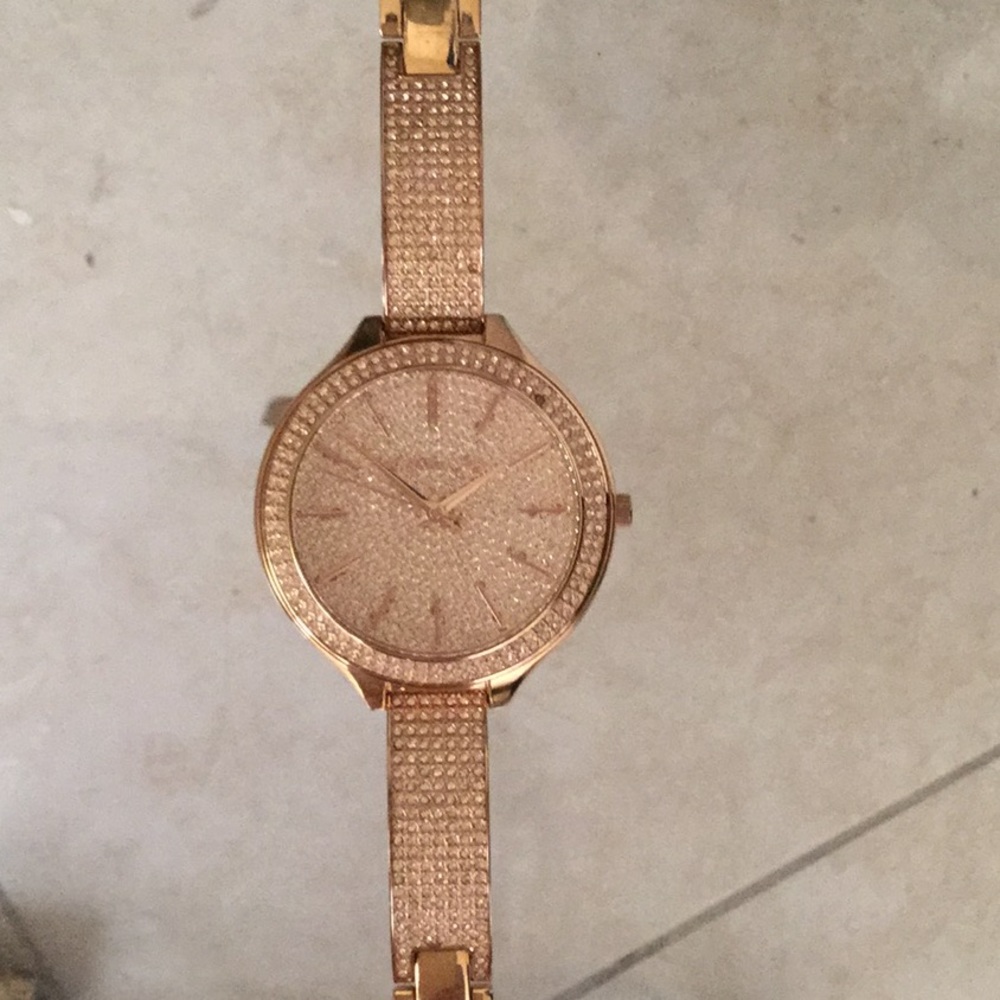 Michael Kors watch worn